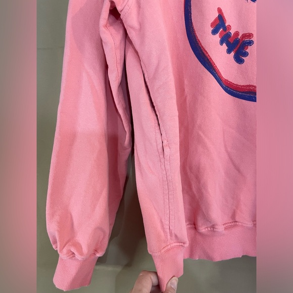 The Editor Italy Crew Neck - Medium- Side Zipper - Pockets - Distressed - Picture 6 of 8